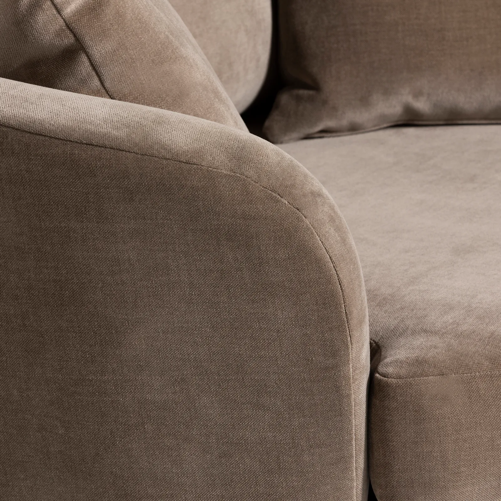 Floyd Cuddler Swivel Armchair With Foam Fabric | Barker & Stonehouse 4