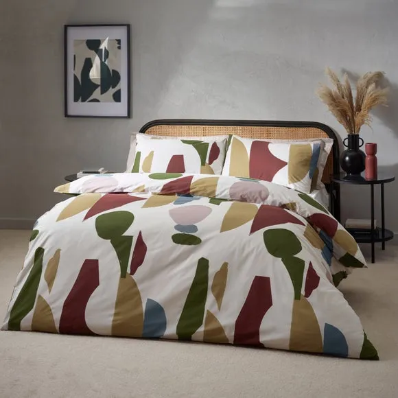 HÖEM Meta Cotton Rich Duvet Cover & Pillowcase Set 1