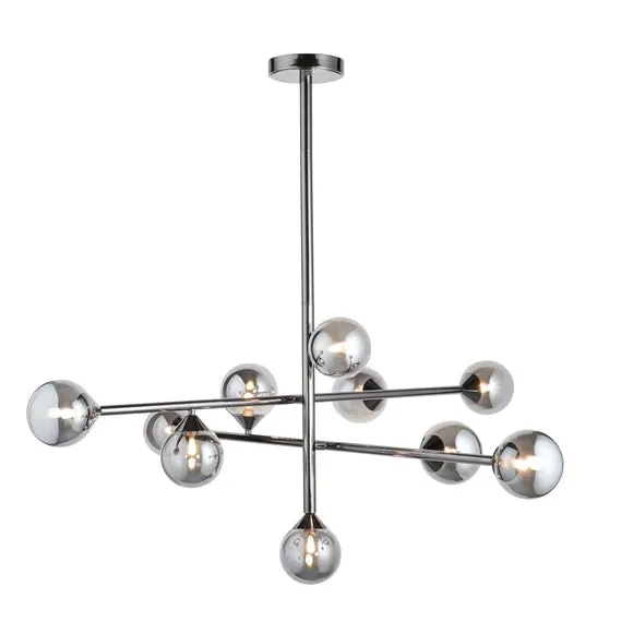 Vogue Willis Art Deco 10 Light Adjustable Pendant Light 5