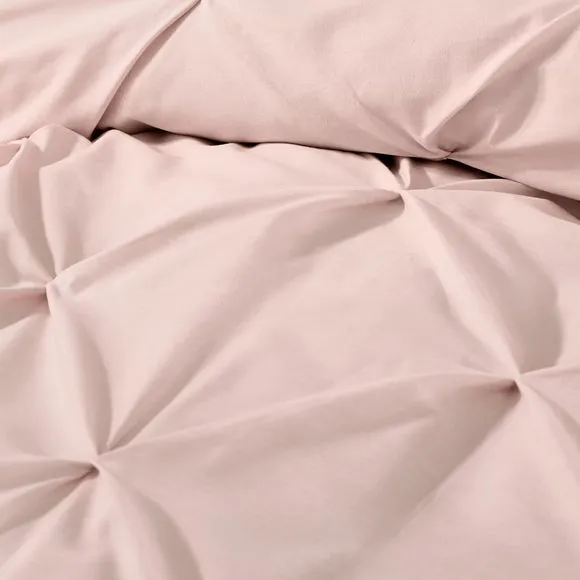 Serene Lara Duvet Cover & Pillowcase Set White 3