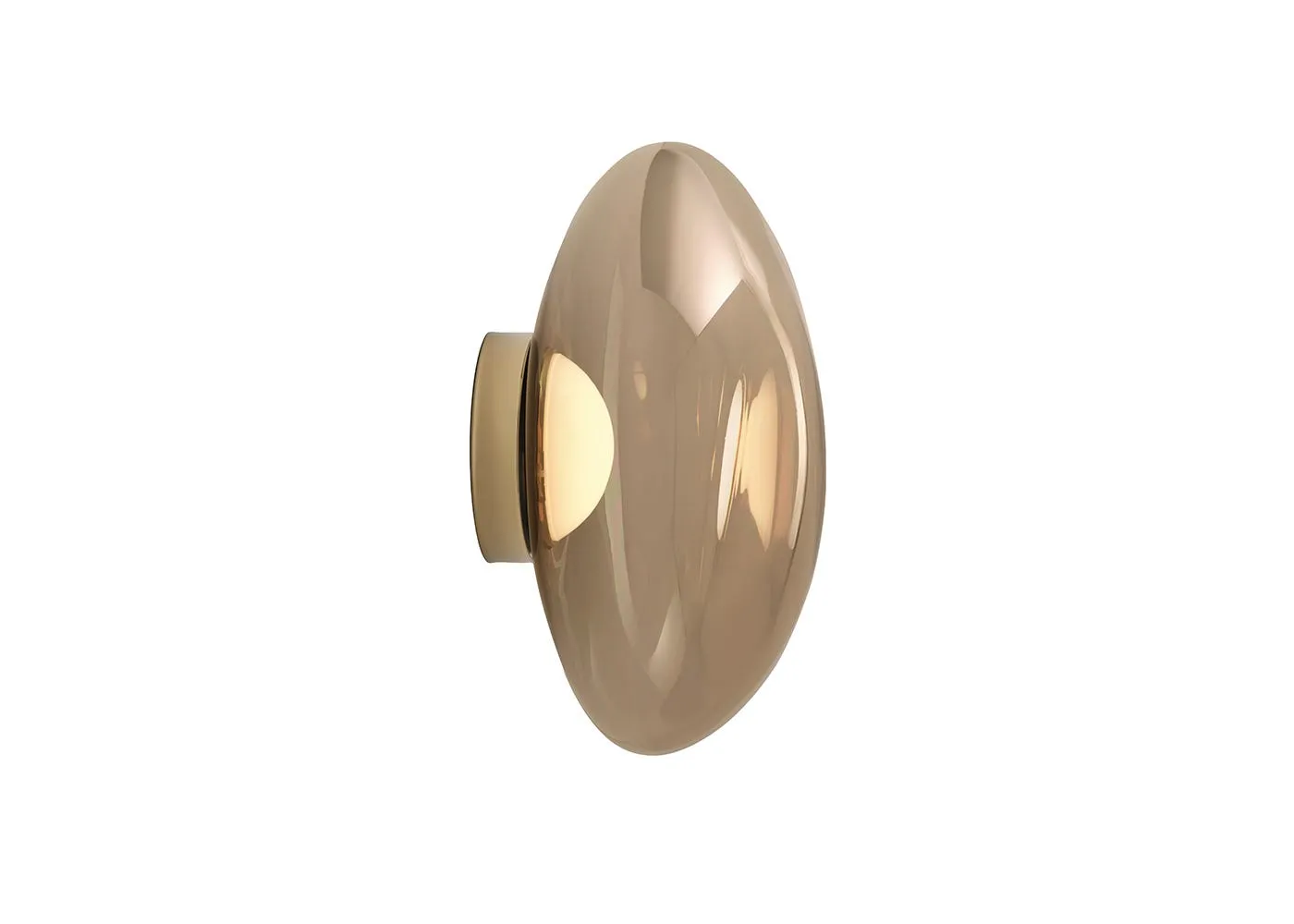Tom Dixon Melt LED Surface Lamp Bronze Standard 1