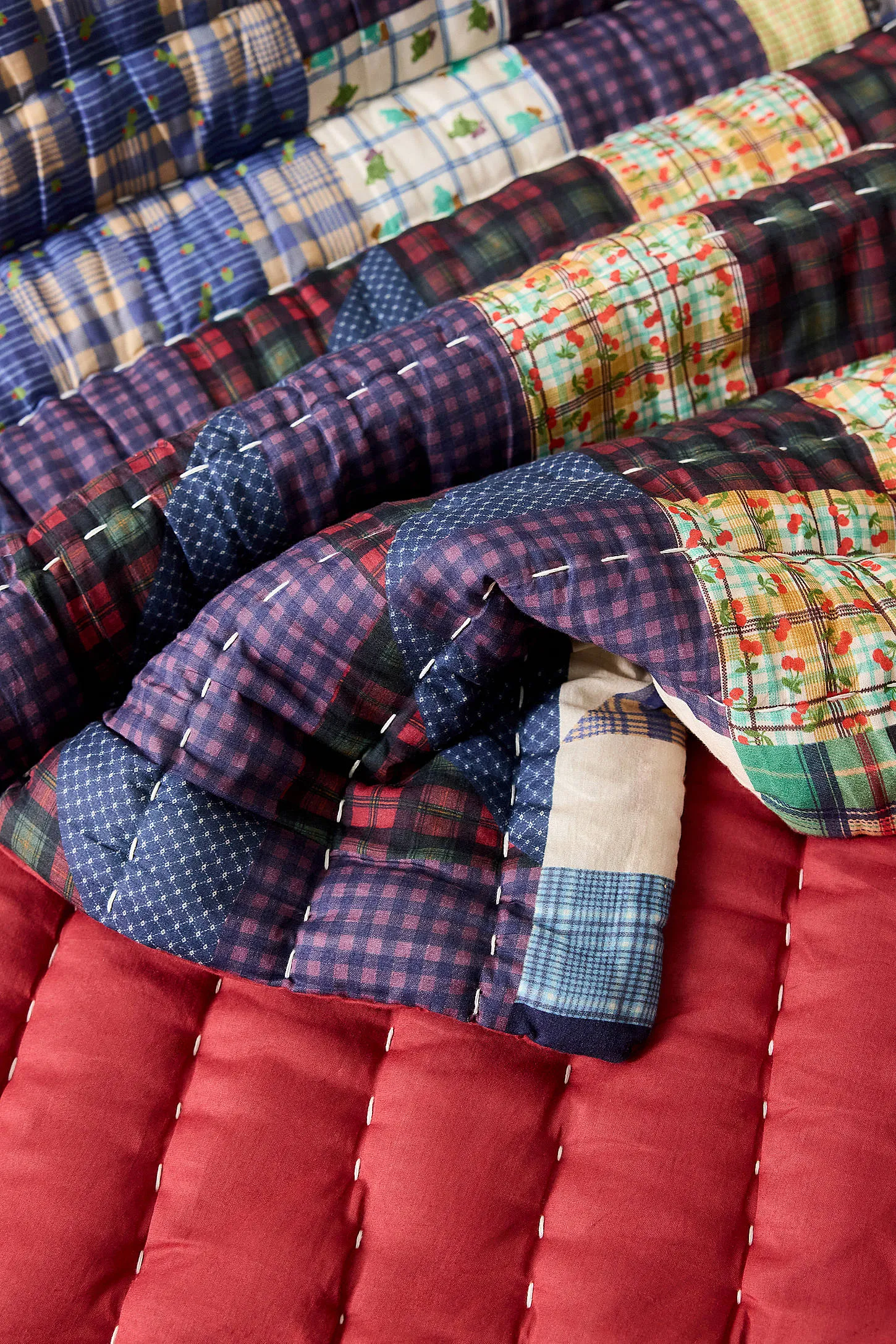 Vintage Patch Quilted Throw 2