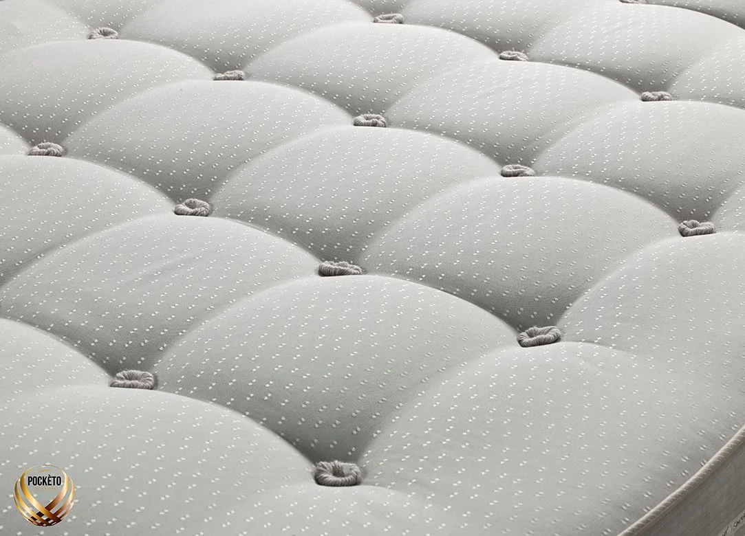 Sareer Furniture Limited Sareer Pocketo 1500 Pocket Sprung Mattress in Grey 4