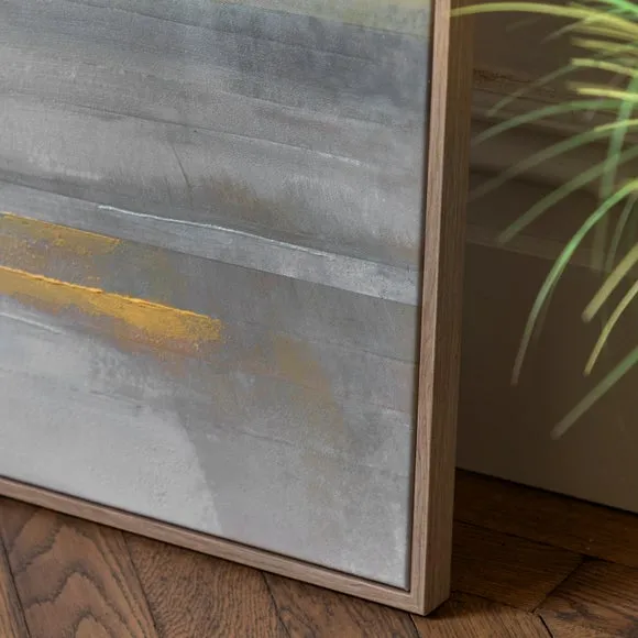 Cedar & Sage Set of 2 Modern Sunset Framed Canvases 3
