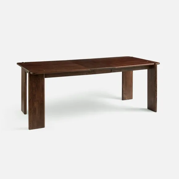 Hunter 6-8 Seater Extendable Dining Table, Mango Wood 6