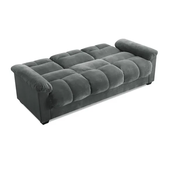 Margo Velvet with Storage Double Sofa Bed 5
