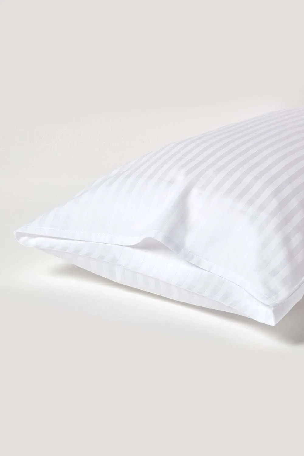Homescapes Egyptian Cotton Ultrasoft Housewife Pillowcase 330 TC, King Size in White 3