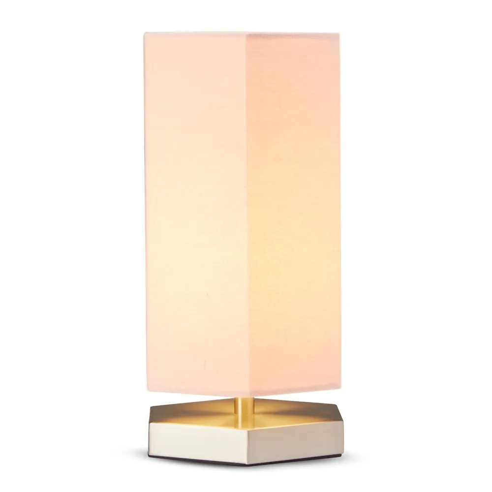Glow Hexagon Table Lamp, Pink 1