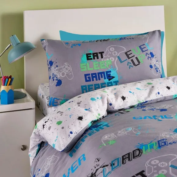 Game Glow Duvet Cover and Pillowcase Set 3