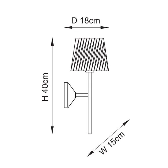Vogue Priya Boho Wall Light 6
