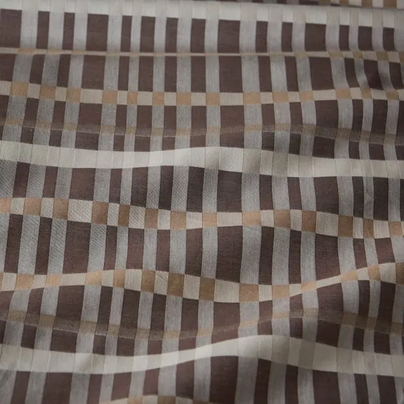 Ash Geometric 100% Cotton Duvet Cover & Pillowcase Set 4