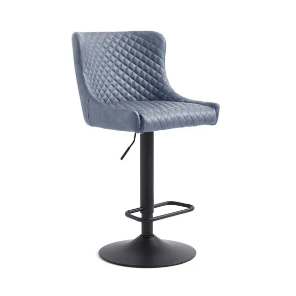 Montreal Height Adjustable Barstool, Faux Leather 5