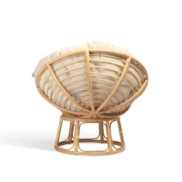 Desser Natural Papasan Rattan Chair 5