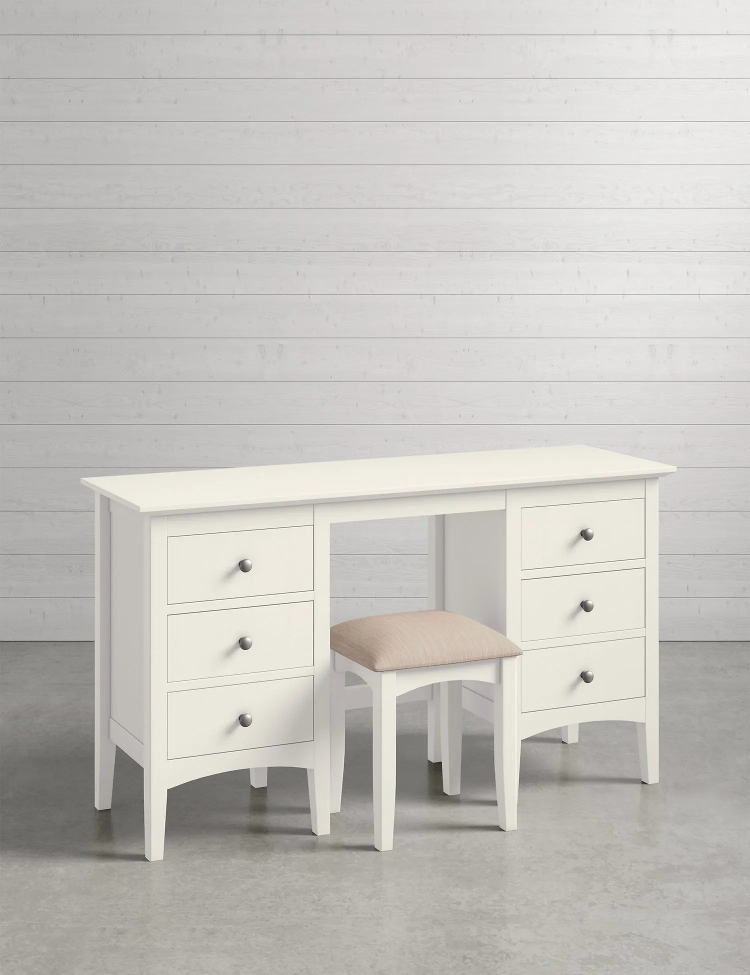 M&S Hastings Ivory Dressing Table & Stool