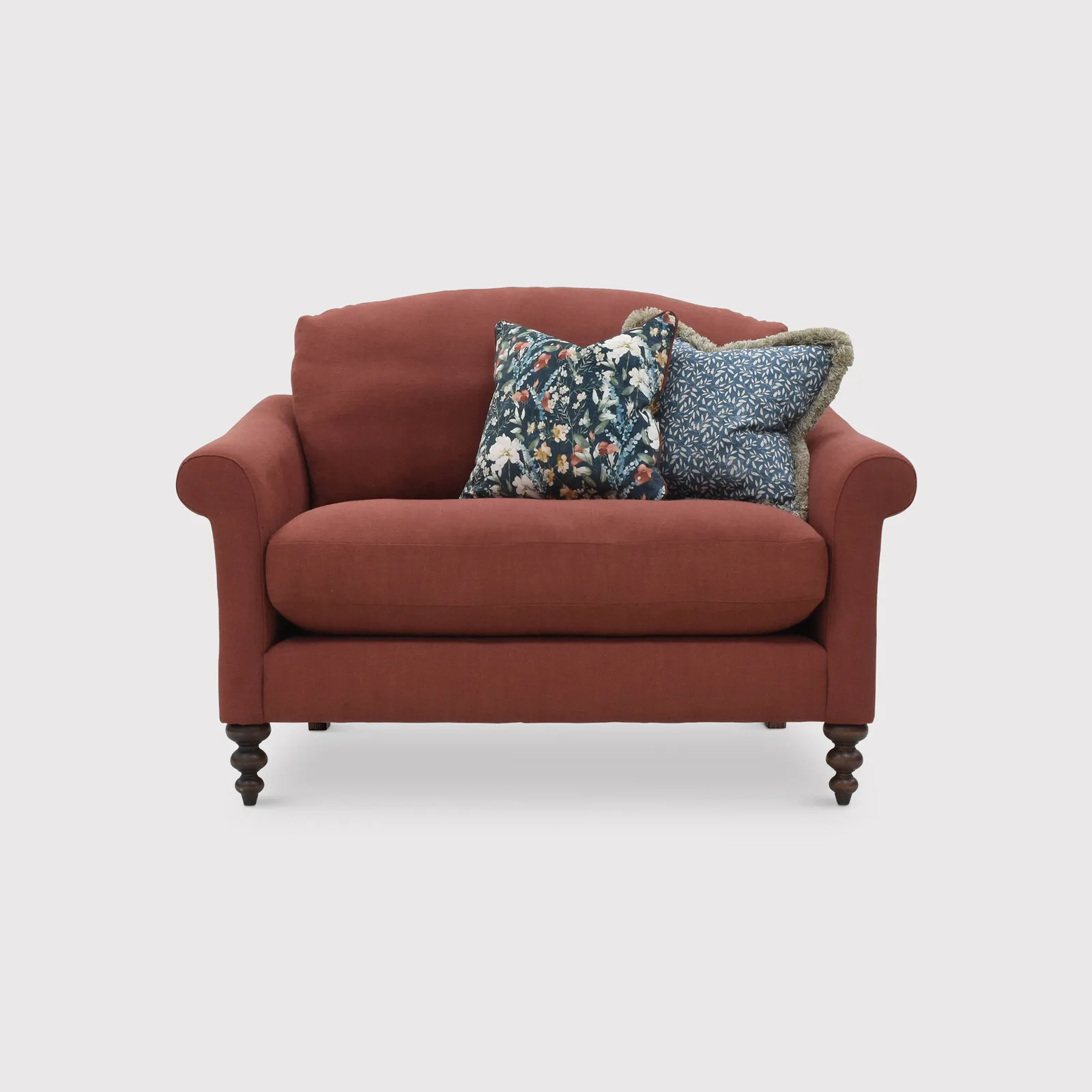 English Heritage Clover 26 Cuddler With Pre Set Scatters, Red Fabric | Barker & Stonehouse 1