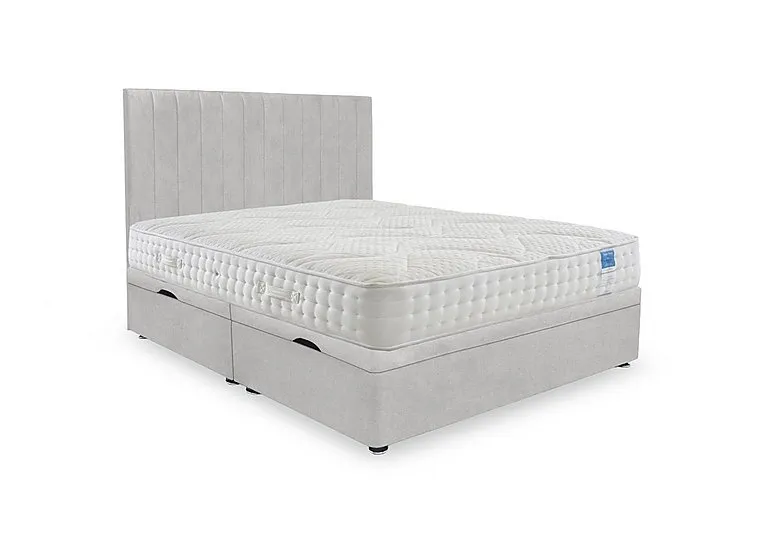 Luxury Firm Side Lift Ottoman Divan Set - Super King