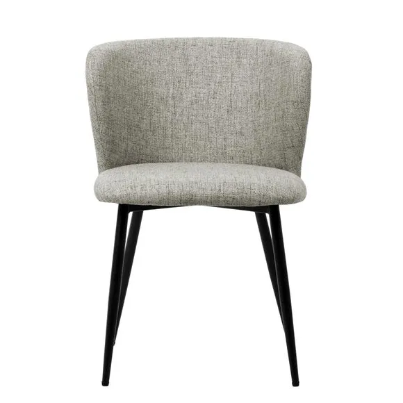 Mandy Linen Dining Chair 3