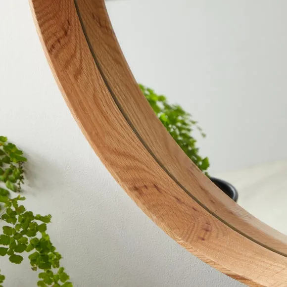 Elements Round Framed Wall Mirror 2