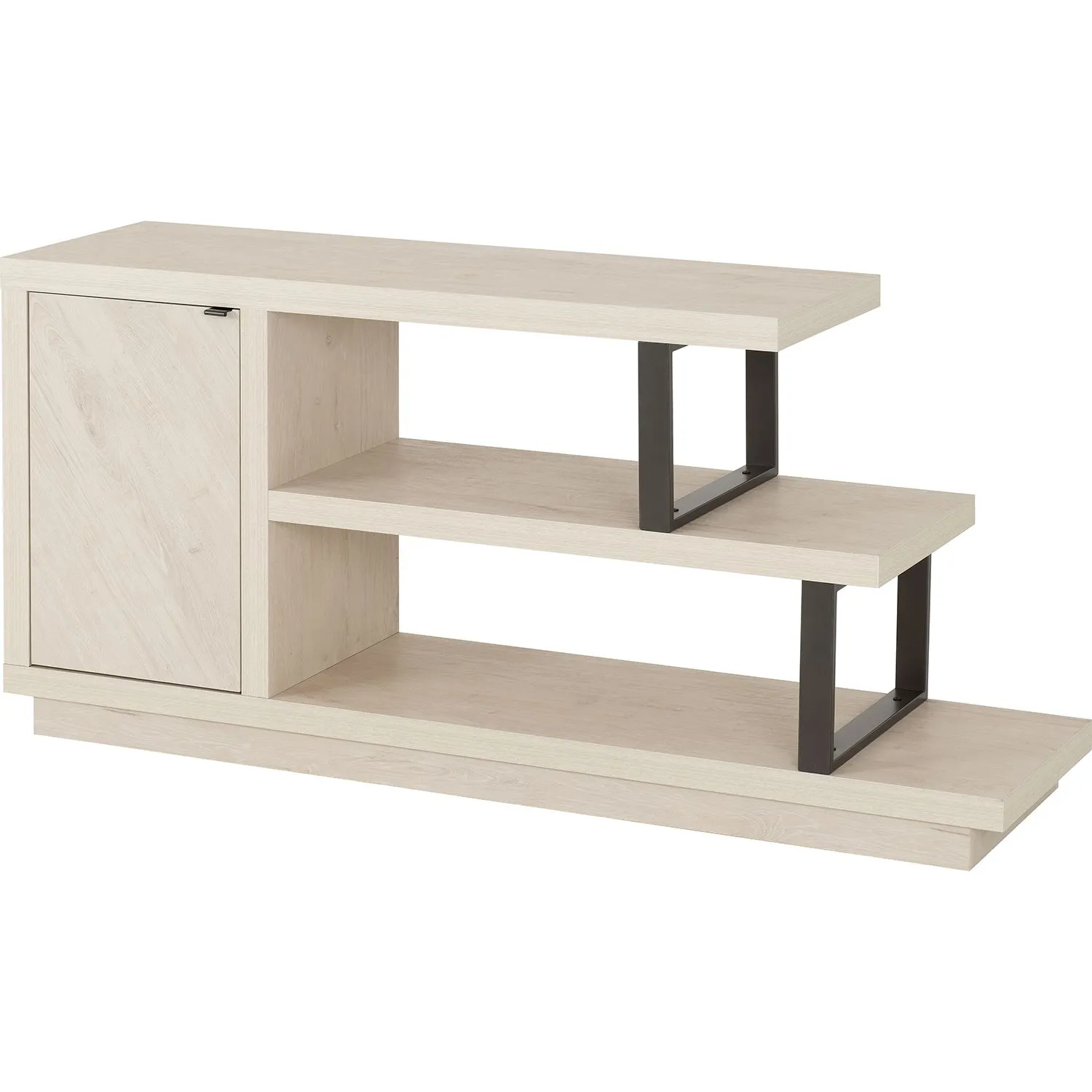 Seconique Turin TV Stand in Light Oak 3