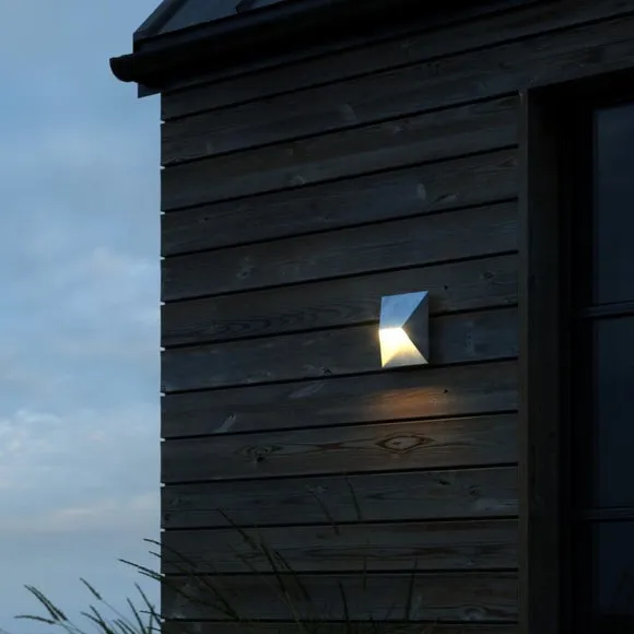 Nordlux Pontio 15 Galvanized Outdoor Wall Light