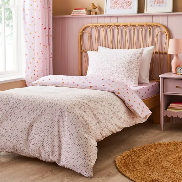 Daisy Ditsy Polycotton Duvet Cover & Pillowcase Set 3