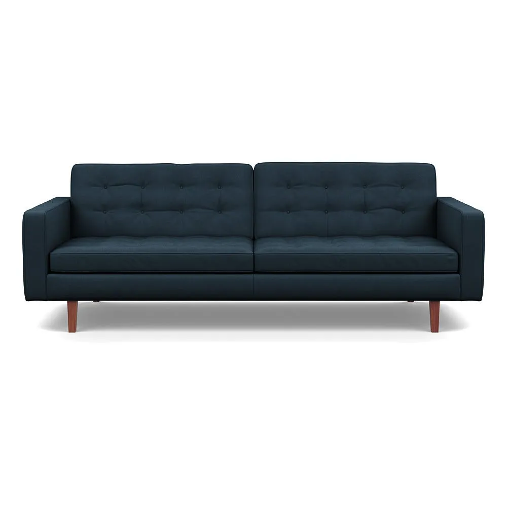 Heal's Hepburn 4 Seater Siena Cotton Deep Sea Walnut 1
