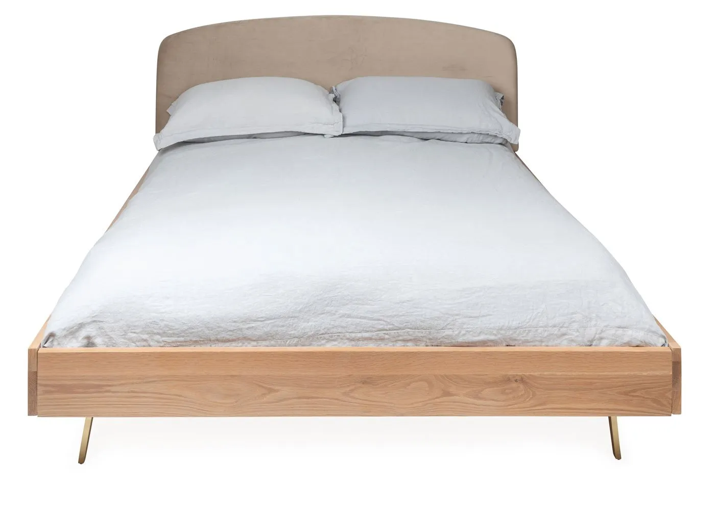 Heal's Crawford Bed Double Light Oak