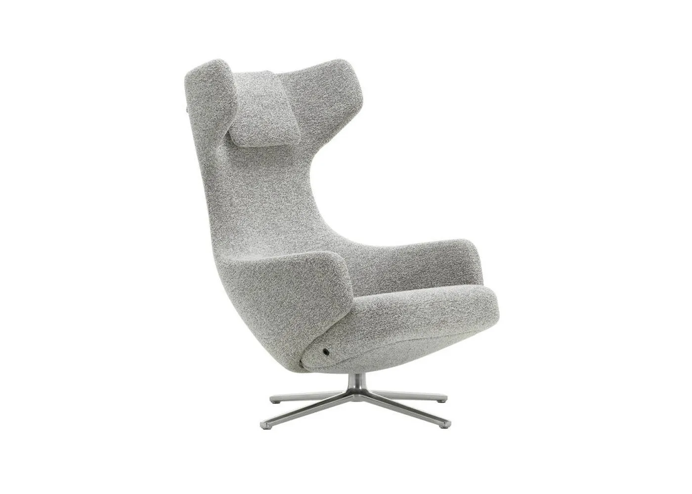 Vitra Grand Repos Lounge chair Nubia 05 Cream Dark F100 1