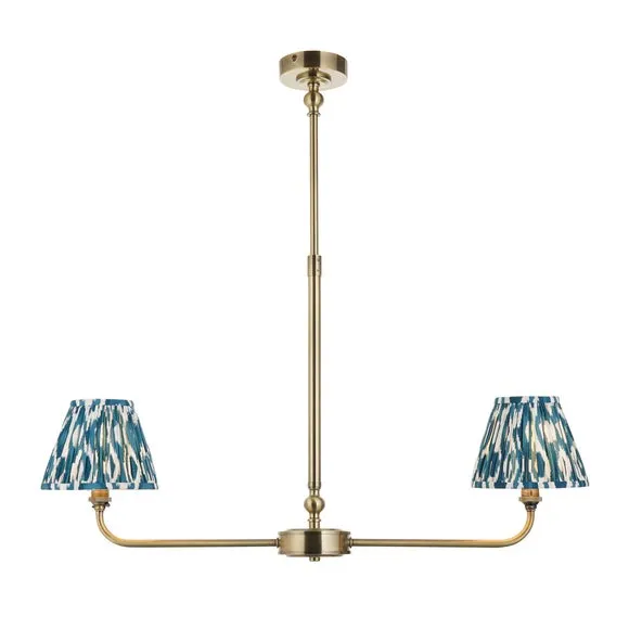 Vogue Leila 2 Light Adjustable Linear Ceiling Light 5