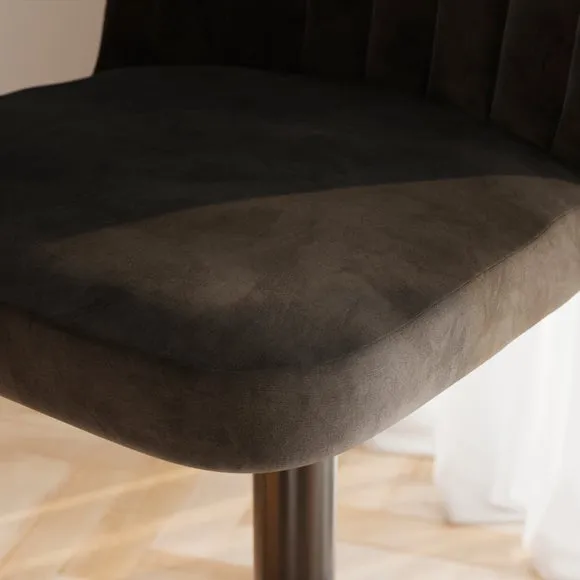 Taylor Gaslift Barstool, Velvet 2