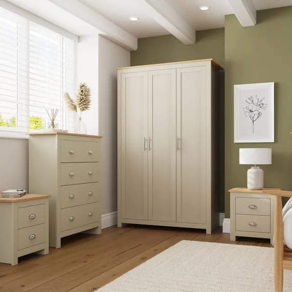 Lancaster 4 Piece Bedroom Furniture Set 1