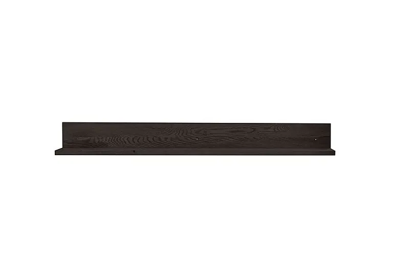 Terra 180cm Wall Shelf - Smoked - Living Room Furniture