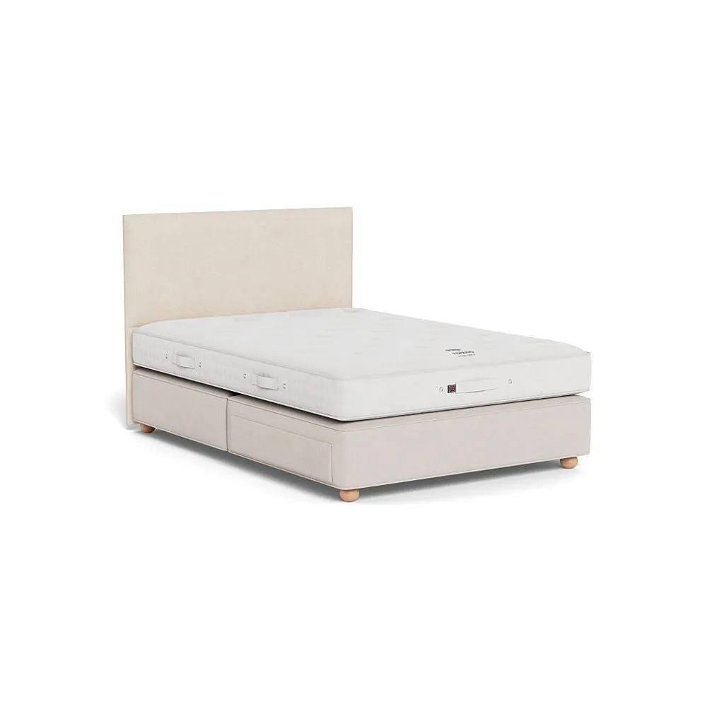 Vispring Muses Headboard Double Chain Weave Fawn 750