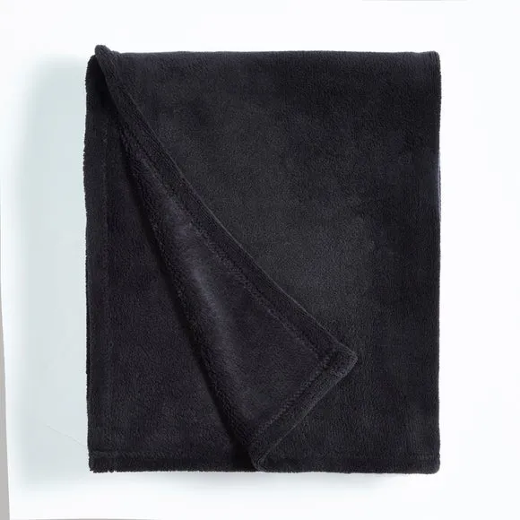 Soft Fleece Recycled Throw Blanket, 130cm x 170cm 3
