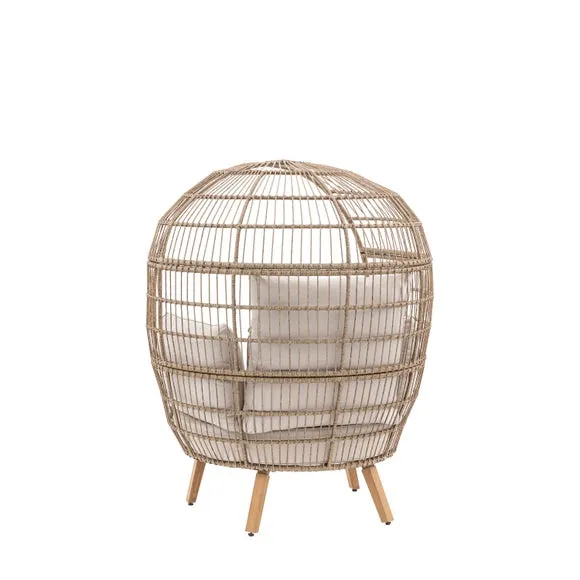 Cedar & Sage Melfi Wicker Egg Chair 6