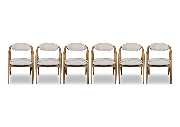 Winchester Set of 6 Dining Arm Chairs