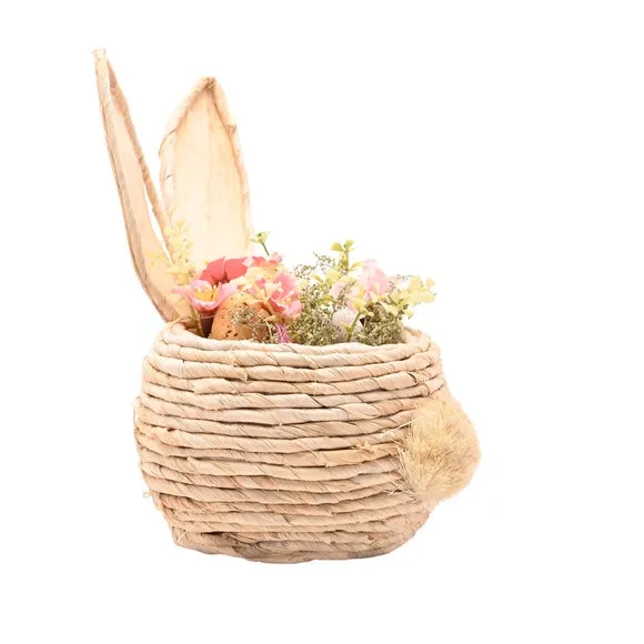 Eggstraordinary Gift Co. Easter Faux Flower Decoration with Bunny Ears 2