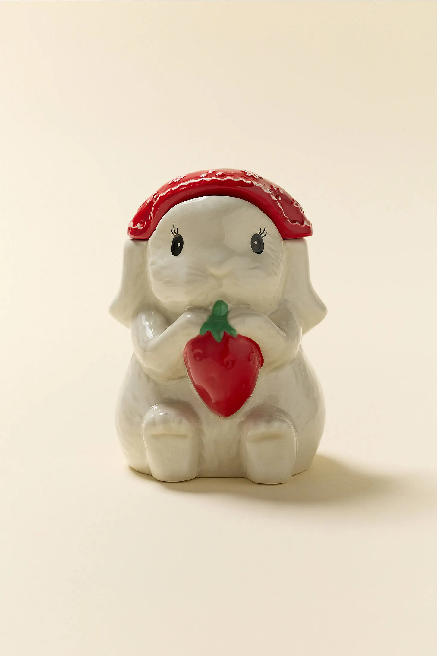 Bandana Bunny Candle - White 2