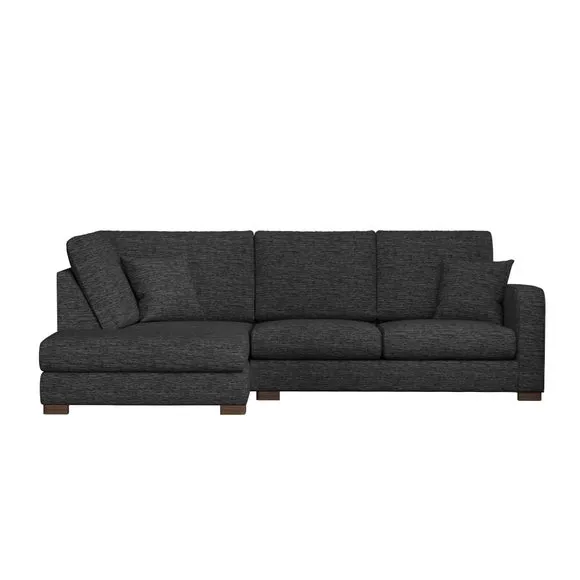 Carson Deep Sit Vivalife Stain-Resistant Fabric Corner Sofa 2