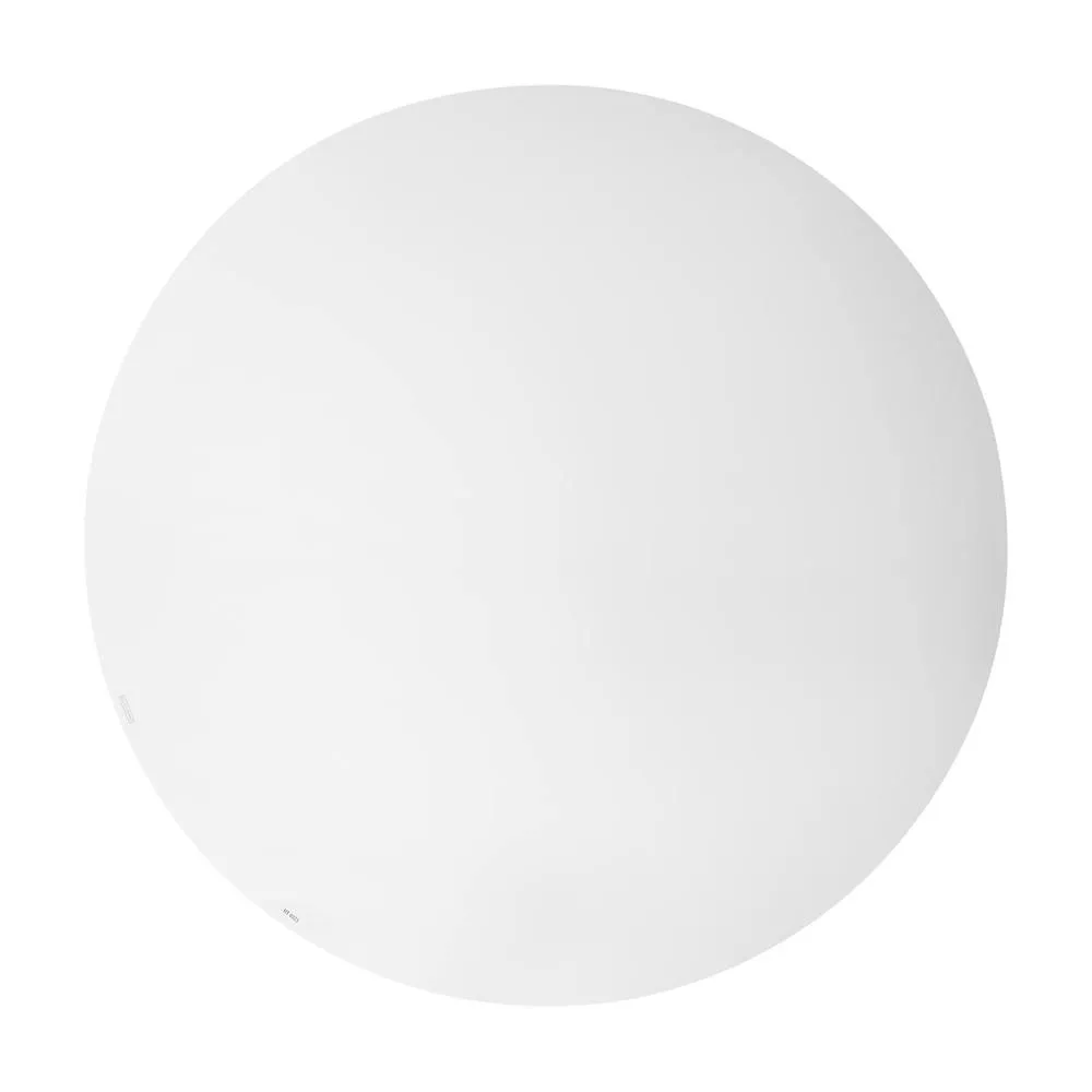 FurnitureboxUK Round Tempered Glass Table Protector Topper in Clear 5