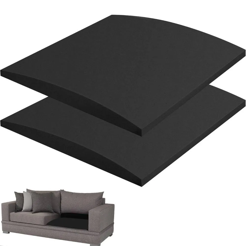 FLAVORA 50x50cm Black Foam Sofa Cushion Support 2