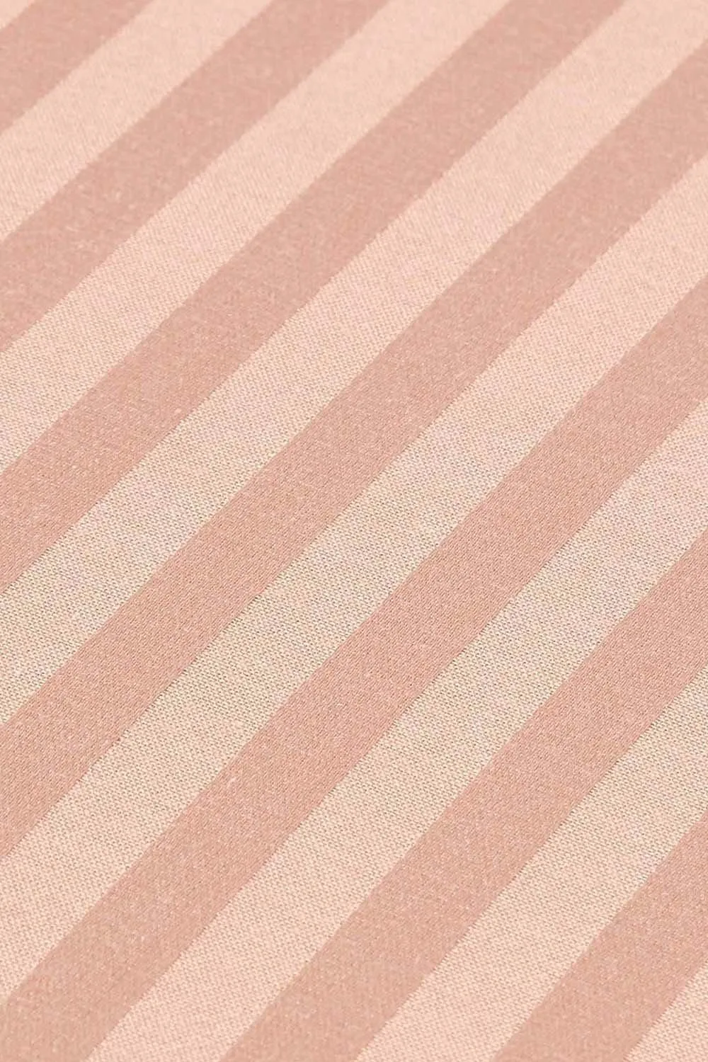 Homescapes Egyptian Cotton Satin Stripe Fitted Sheet 12 inch 330 Thread Count in Beige 3