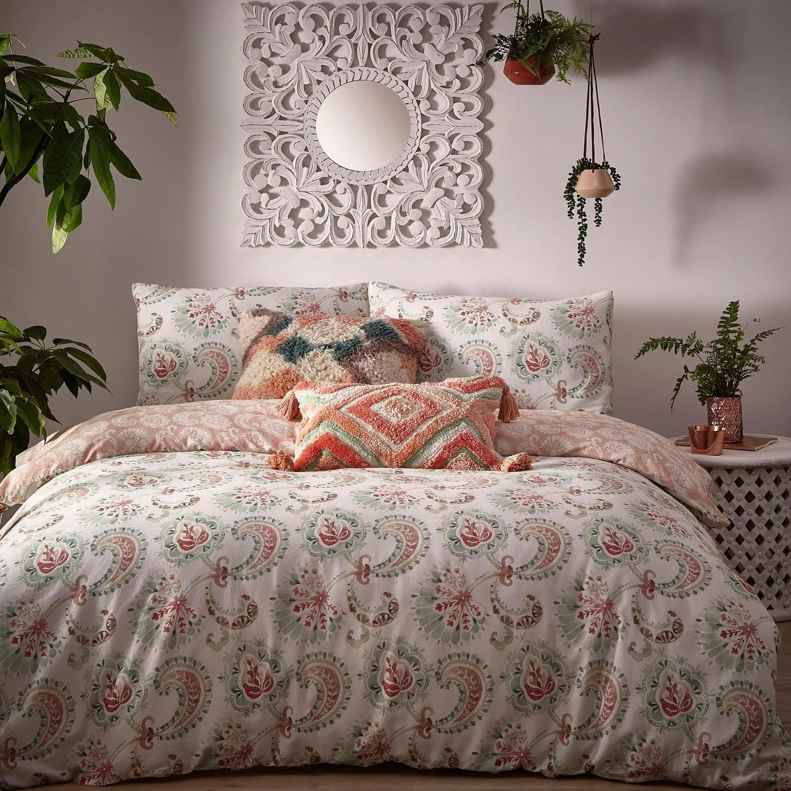 Cosmo Paisley Single Duvet Set