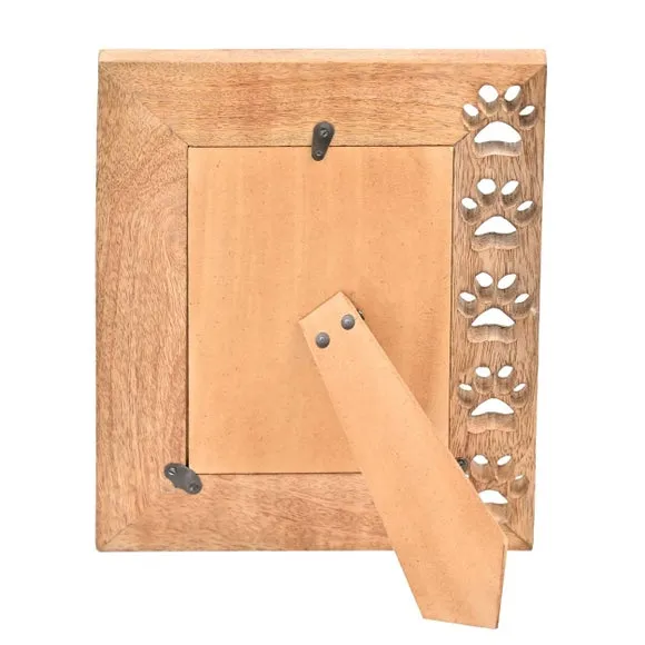 Best Of Breed Paw Prints Mango Wood Photo Frame 3