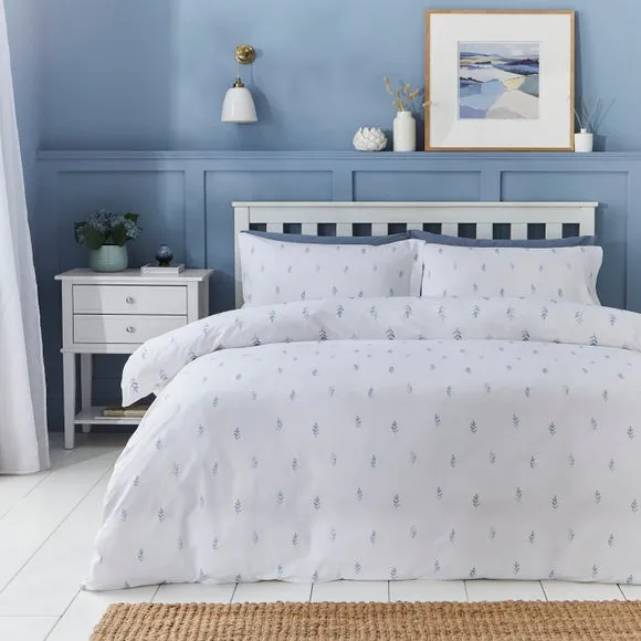 Harper Stem Floral 144 Thread Count 100% Cotton Duvet Cover & Pillowcase Set 3