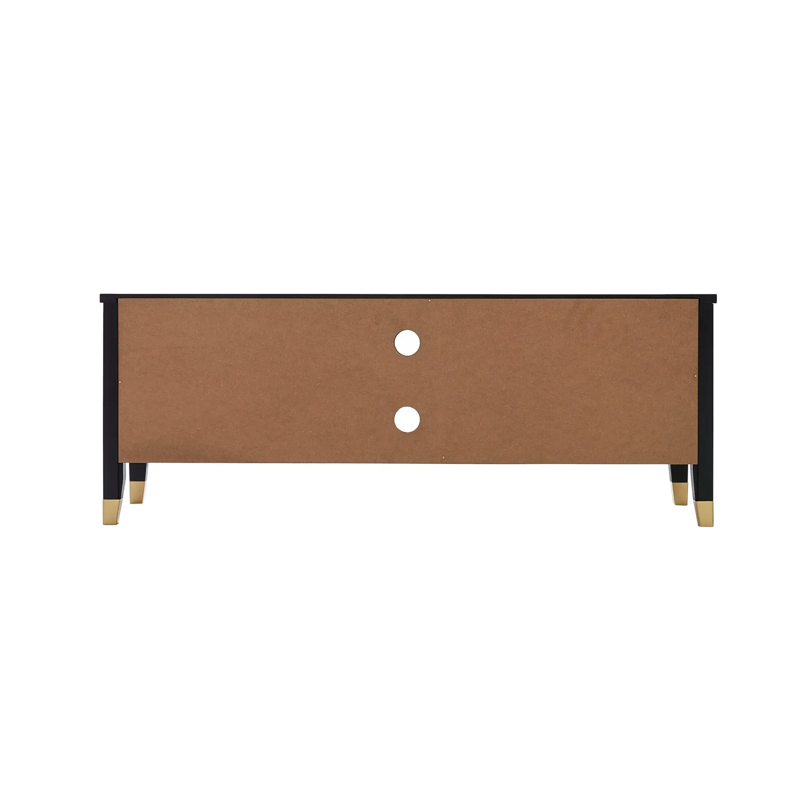 Cabinet Bits Palazzi 2 Door TV Unit H45 W120 D35cm in Black 5