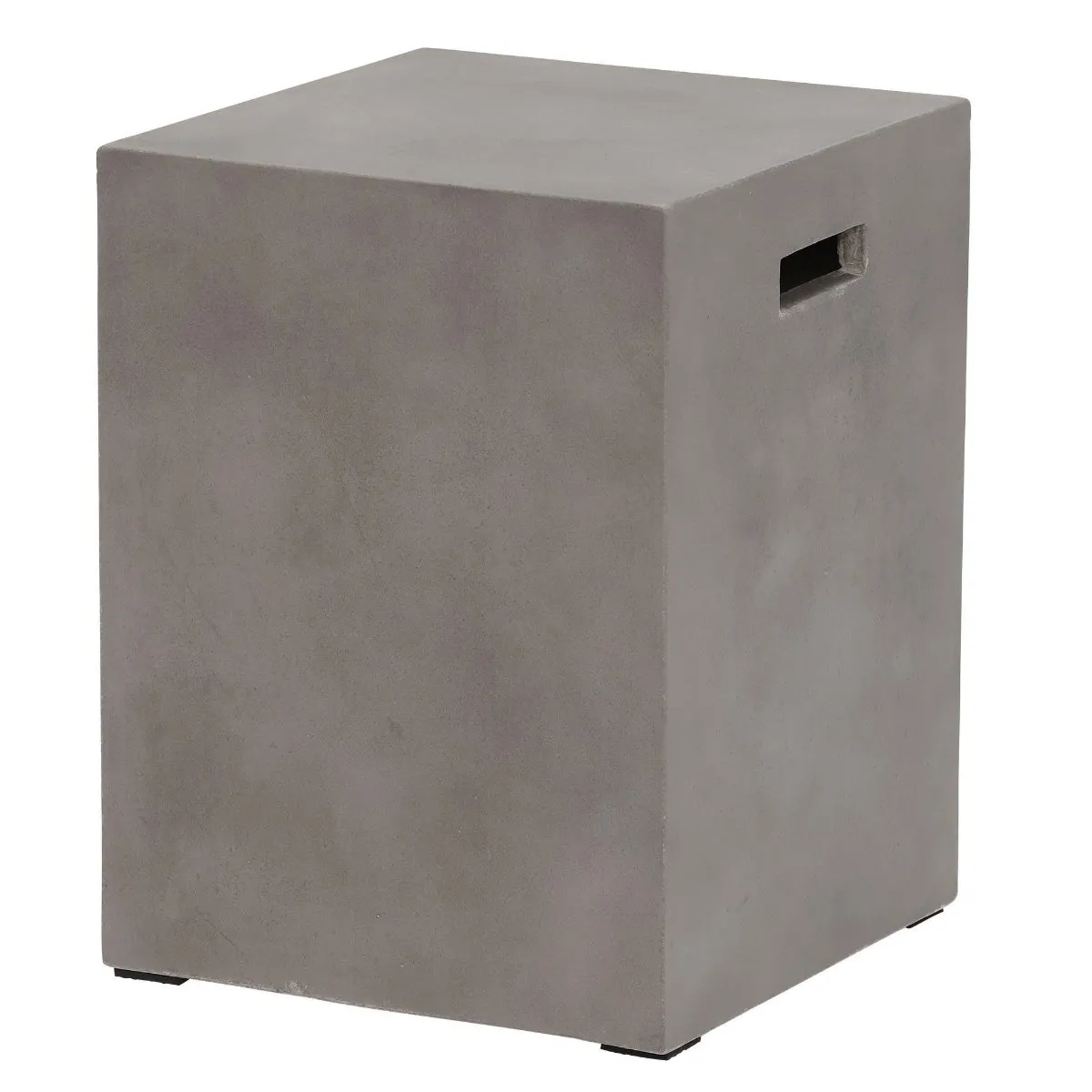 Geradis Square Stool, Concrete