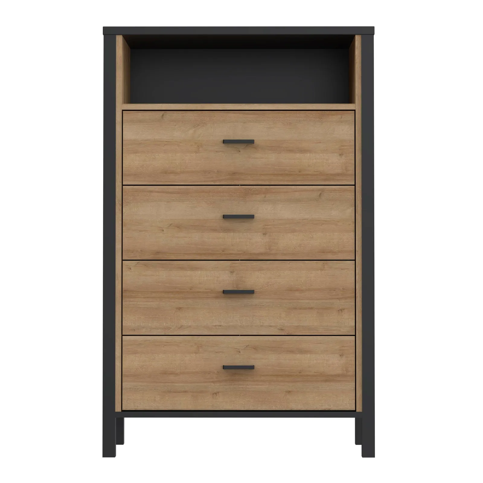 Furniture To Go High Rock Chest of Drawers in Black 2