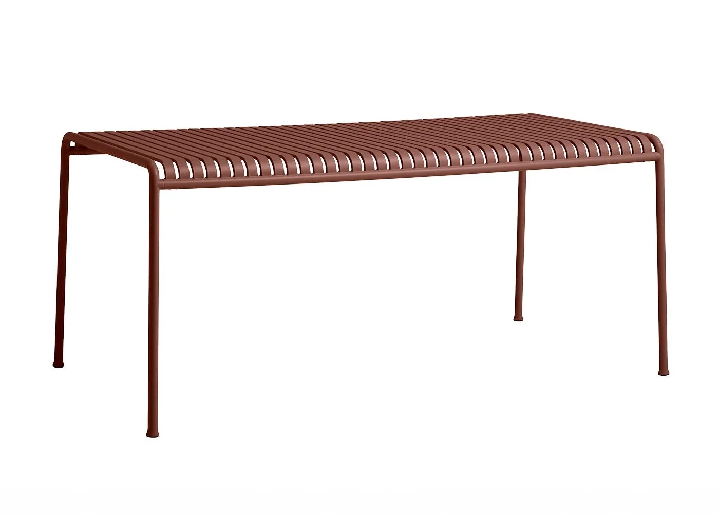 HAY Palissade Dining Table Iron Red 170 x 90cm