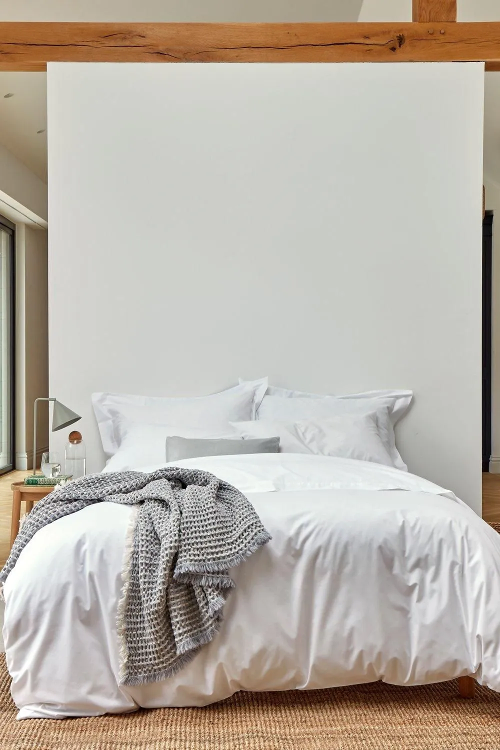 CHRISTY Pure Cotton Percale Duvet Cover Sets in White 1
